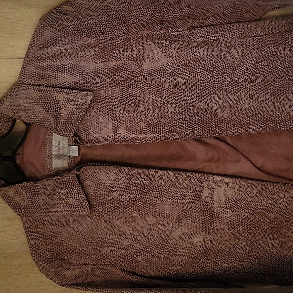 Pink Rattlesnake leather jacket - Picture 2 of 4